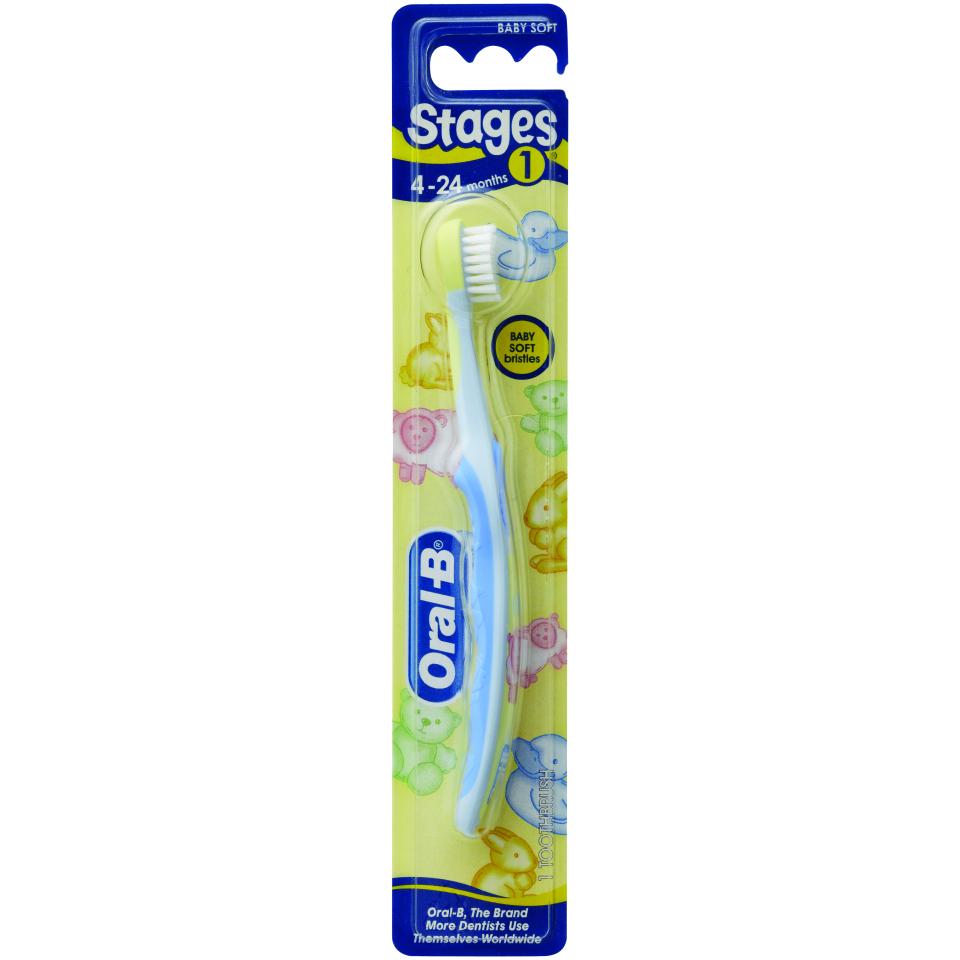 oral b stage 1 toothbrush