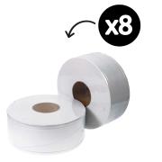 Caprice Toilet Tissue Roll 2 Ply Jumbo 300m White Carton 8