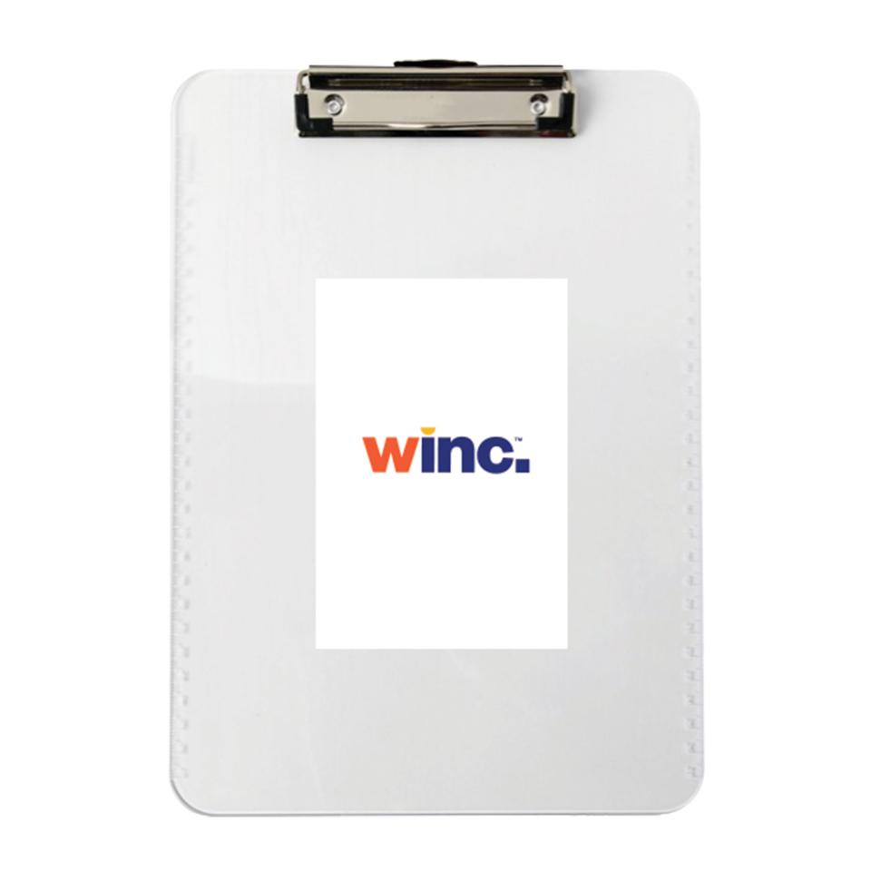 Winc Clipboard A4 Transparent Clear