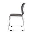 Thumbnail image of Buro Maxim Sled Base Visitor Chair Black with Black Powdercoat Frame