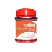 Made by Mandura Bright Coloured Glitter 250g Red