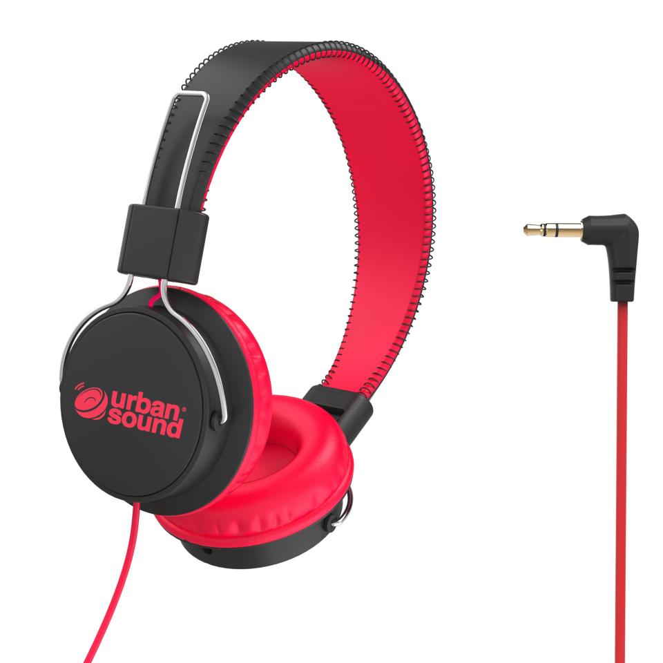 Verbatim Urban Sound Kid's Headphones Red/Black