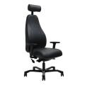Thumbnail image of Dal Serati Support Pro Control Chair  with Headrest with Arms black leather
