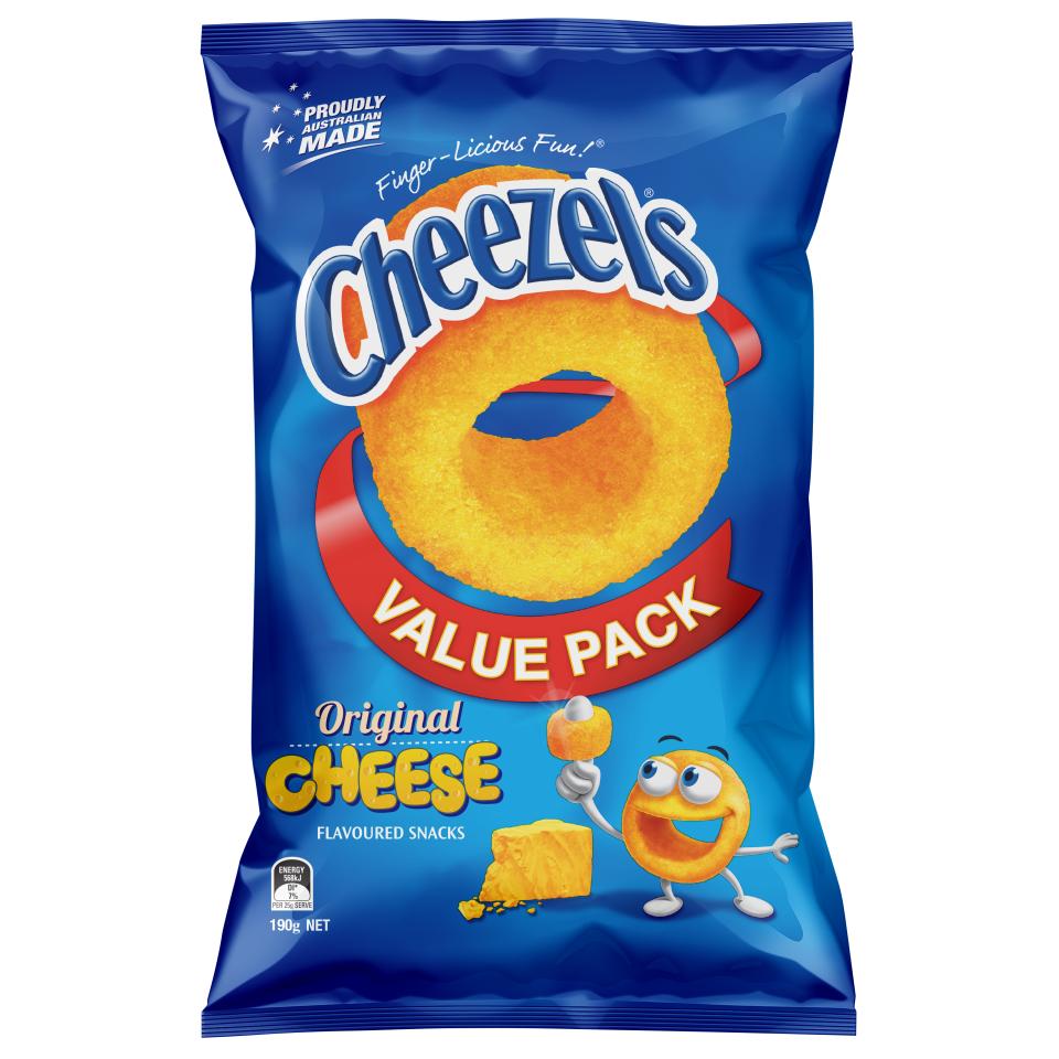 Buy Cheezels Cheese Original Snacks Value Pack 190g Winc Winc