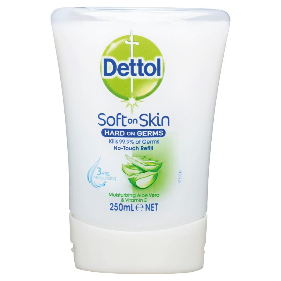 Dettol No-Touch Hand Wash Refill Aloe Vera & Vitamin E 250ml