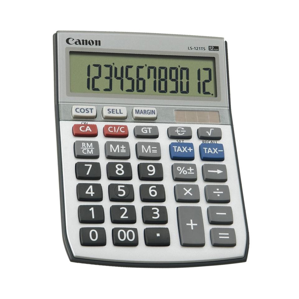 Canon LS-121TS Business Desktop Calculator
