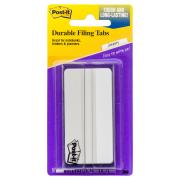 Post-It Durable Filing Tabs 76.2 x 38.1mm White