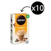 Nescafe Cafe Menu Caramel Coffee Sticks 17g Box 10