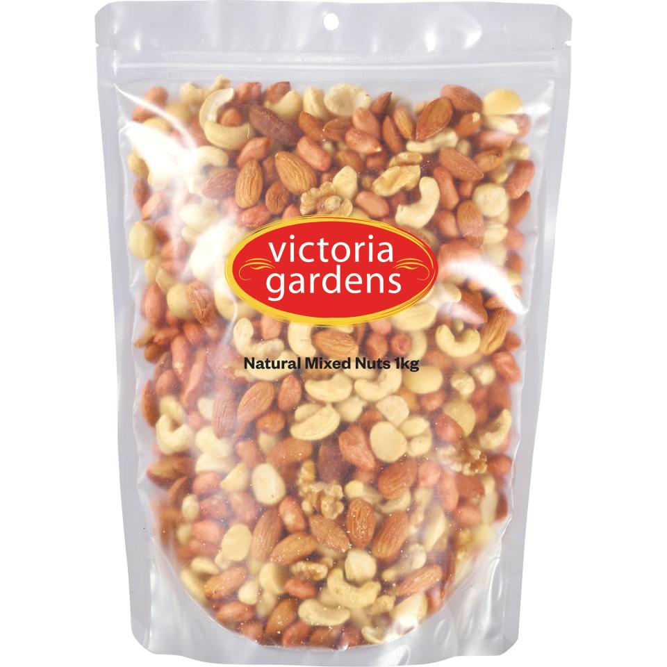 Victoria Gardens Natural Mixed Nuts 1kg