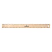 Celco 0331910 Wooden Ruler Metric Drilled Hole 30cm