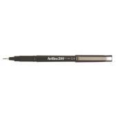 Artline 200 Fineline Pen 0.4mm Tip Black