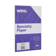 Winc Specialty Paper Parchment A4 90gsm White Pack 50
