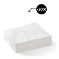 Thumbnail image of Biopak Bionapkin 2 Ply 1/4 Fold Lunch Napkin 300x300mm White Carton 2000