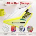 Thumbnail image of Dexas Slimcase 2 Side Open Storage Clipboard A4 Neon Yellow