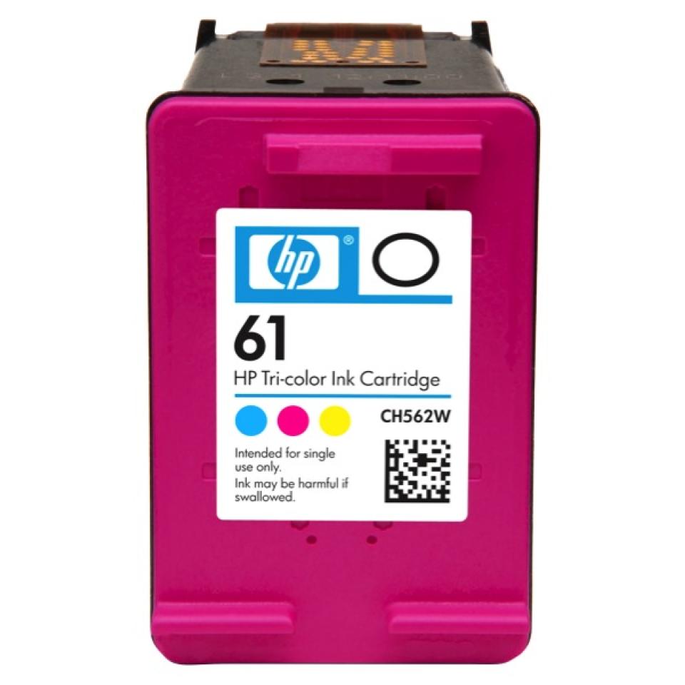 HP 61 Tri-Colour Ink Cartridge - CH562WA