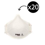 Prochoice Pc301 Disposable Respirator P1 Unvalved Box 20