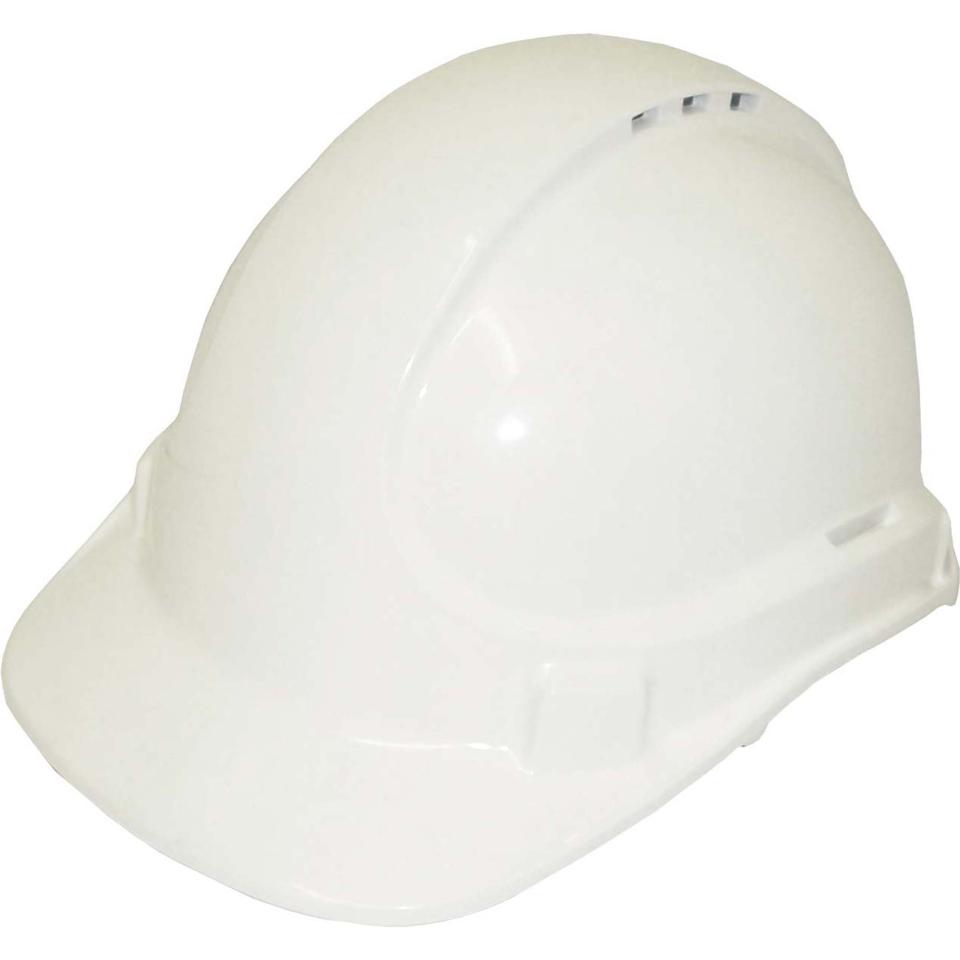 Unilite Vented Hard Hat Cap White