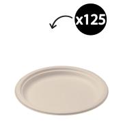 Castaway Enviroboard Side Plate 7 Inches Round Pack 125