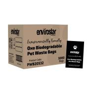 Austar Black Biodegradable Dog Waste Bag 205 X 320 Roll 500 Carton 10