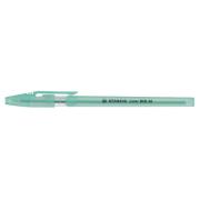 Stabilo Liner 808 Ballpoint Pen Medium 0.4mm Green Box 10