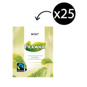 Pickwick Mint Fair Trade Enveloped Tea Bags Pack 25