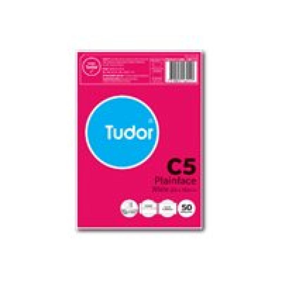 Tudor C5 229X162 White Peel N Seal Pocket Pack 50 Image